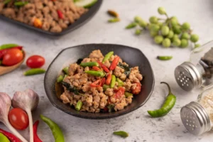 Ground Chicken Stir-Fry