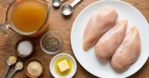 Ingredients You’ll Need for Crockpot Shredded Chicken recipe