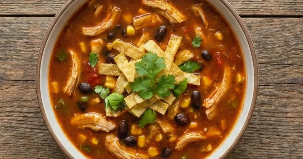 Chicken Enchilada Soup