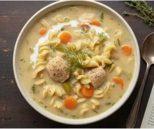 Creamy Chicken Noodle Soup