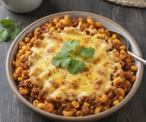 Mexican-Inspired Cheesy Beef Pasta