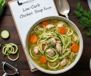 Noudle Soup Low-Carb Version