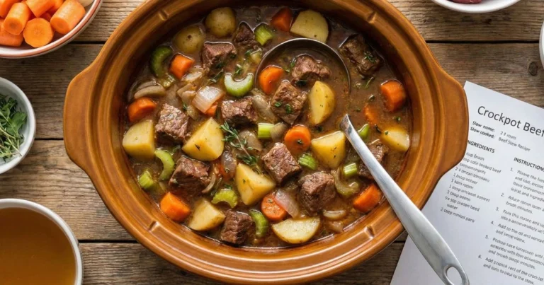 slow cooker beef stew
