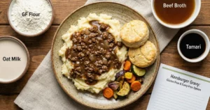 Hamburger Gravy Gluten-Free and Dairy-Free Option recipe