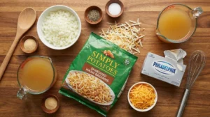 Ingredients for Slow Cooker Potato Soup