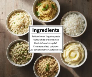 Pasta and Rice Options