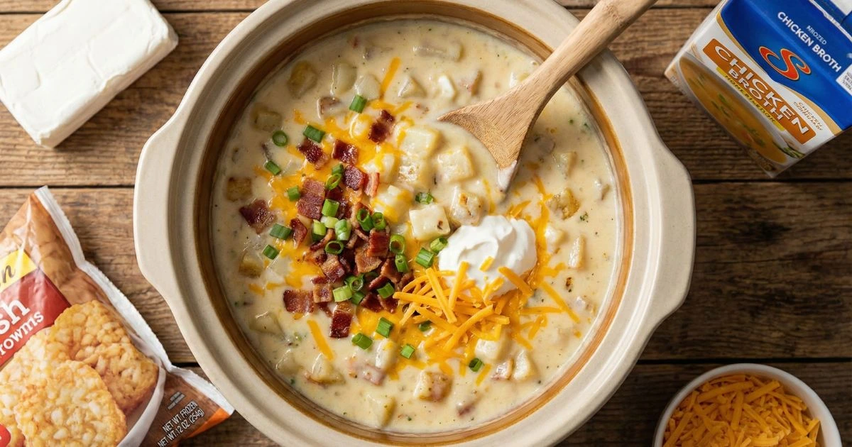 Slow Cooker Potato Soup