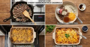 Step-by-Step Instructions: How to Make Cheesy Hamburger Rice Casserole