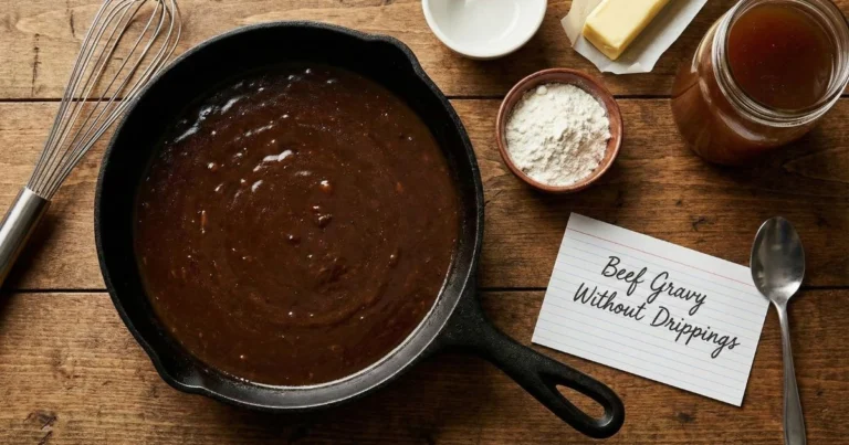 Beef Gravy Recipe Without Drippings