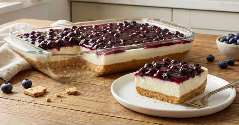 Blueberry Cream Cheese Dessert