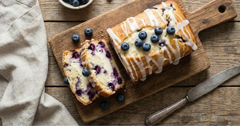 Blueberry Cream Cheese Loaf
