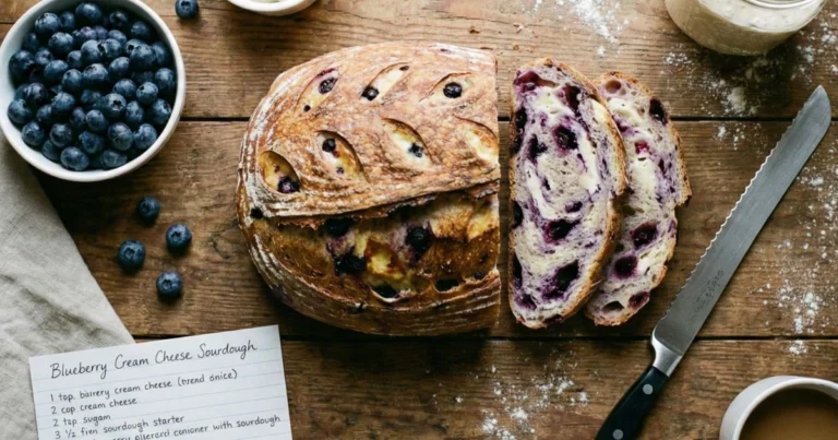 Blueberry Cream Cheese Sourdough