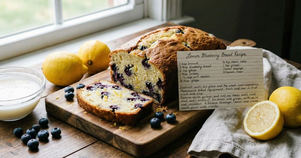 Lemon Blueberry Bread