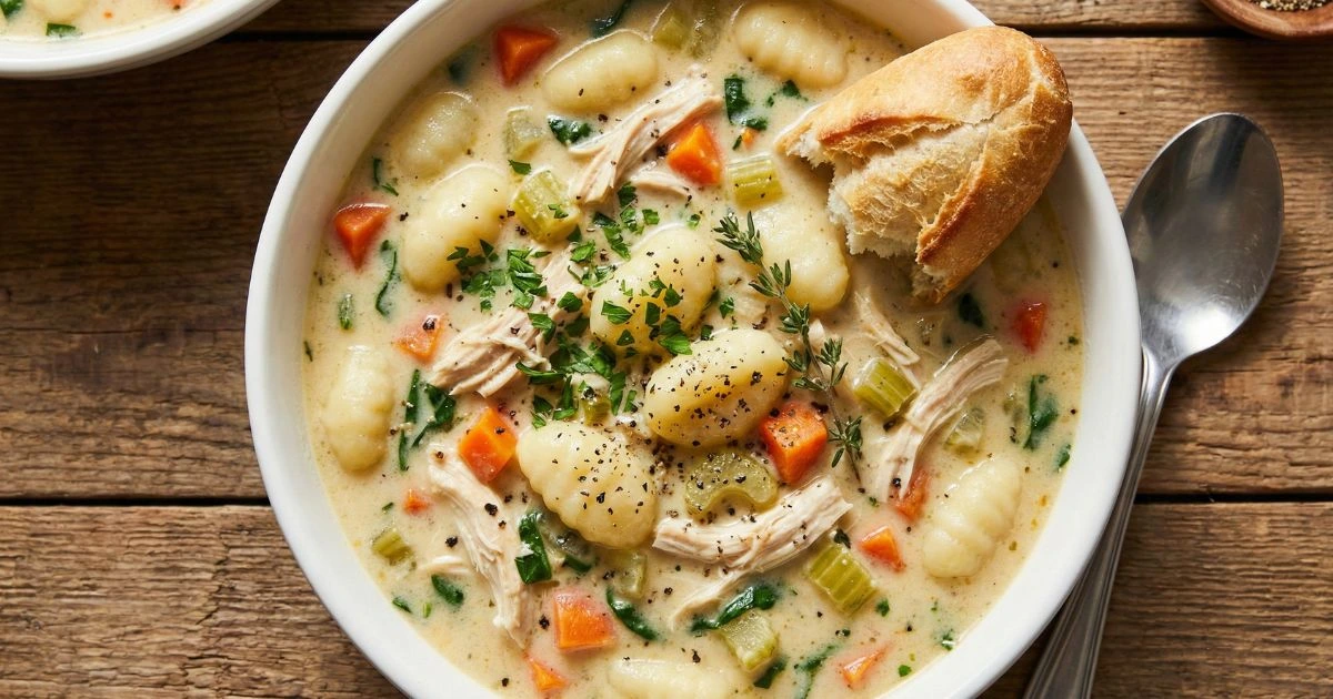 Chicken Gnocchi Soup