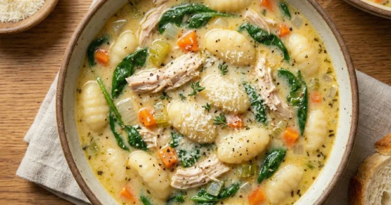 Olive Garden chicken gnocchi soup