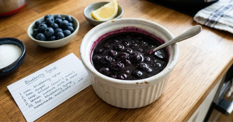 Blueberry Syrup Recipe