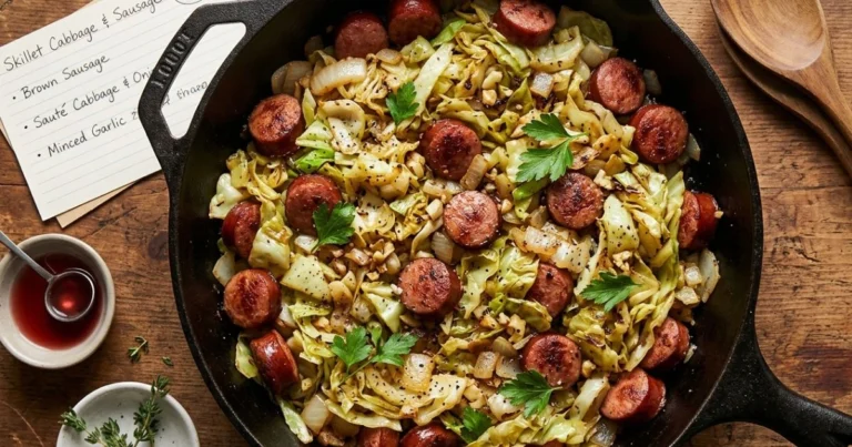 Cabbage and Sausage Recipe
