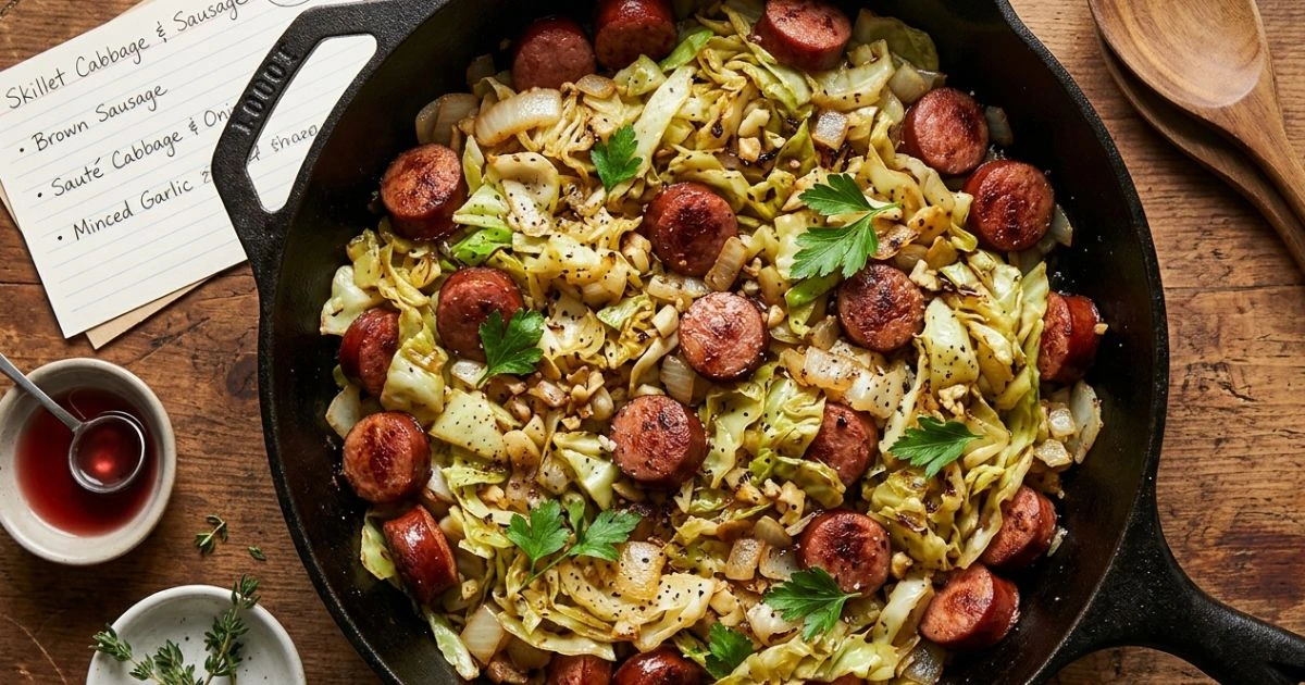 Cabbage and Sausage Recipe