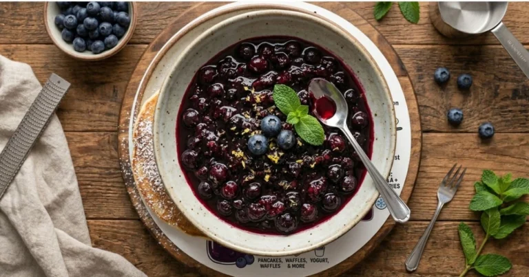 blueberry compote recipe